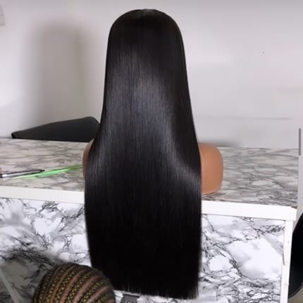 Dollar Pro 24-inch single donor human hair wig