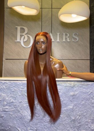 chestnut bone 30' 5x5 wig