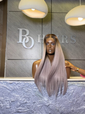grey bone 20' 2x4 wig