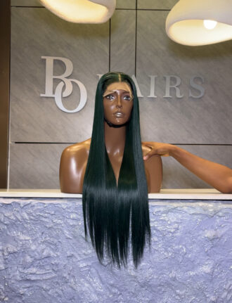 dark green bone 24' 4x4 wig