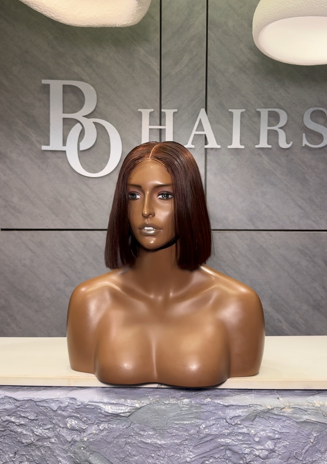 brown bone 10′ kim k wig