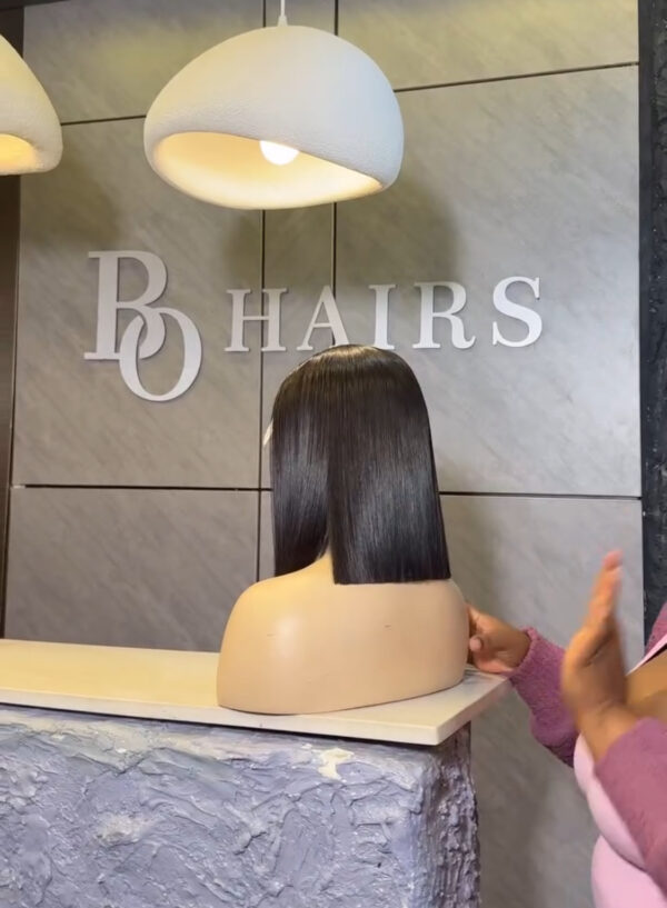 single donor 12' kim k wig