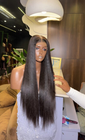 black yaki 26' 5x5 wig