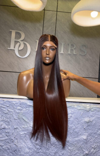 2 tone bone 26' closure wig